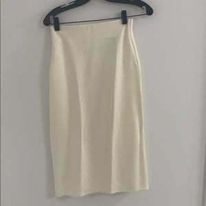 Zara midi skirt off white